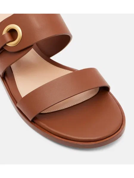 Sandale Gianvito Rossi din piele maro
