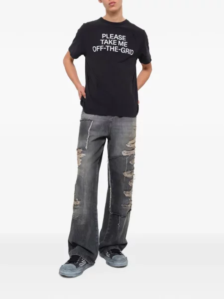 Tricou Wald cu imagine negru