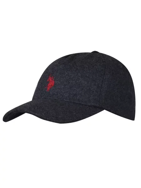 Czapka U.s Polo Assn. wełniana czarna