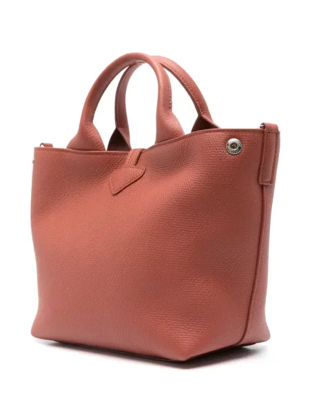 Δερμάτινη δερμάτινη τσάντα Longchamp κόκκινο
