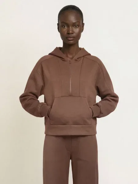 Reiss Bluza Z Kapturem Lockie braun