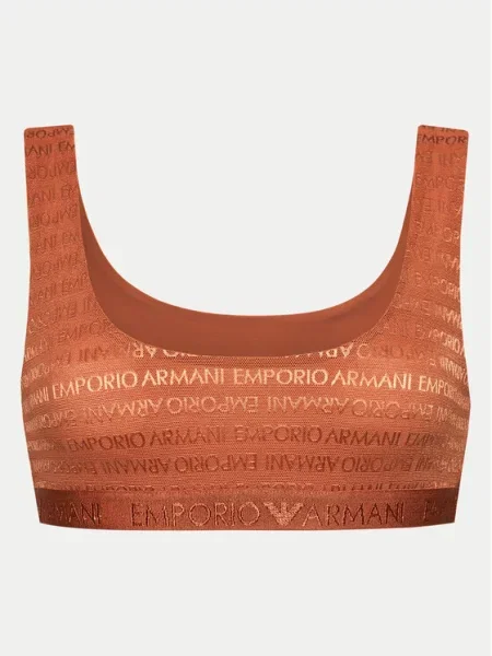 Top Emporio Armani Underwear hnedá