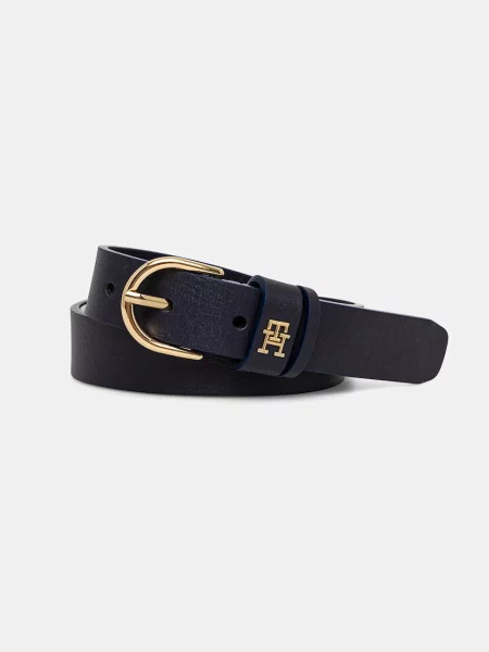 Tommy Hilfiger pas usnjeni modra