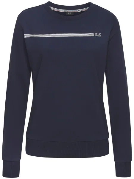 H.I.S Majica marine bela