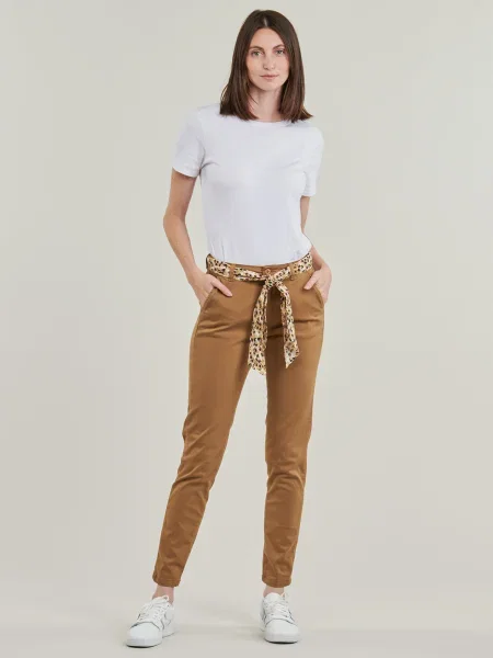 Pantaloni Le Temps Des Cerises bej