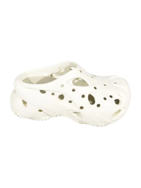 Klapki Crocs beżowe