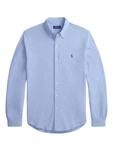 Șapcă Polo Ralph Lauren cu broderie din țesătură twill în carouri albastru
