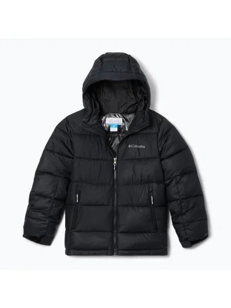 Columbia Pike Lake II Hooded jachetă de puf pentru copii negru