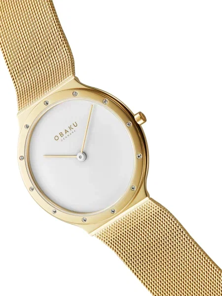 Ceas Obaku alb