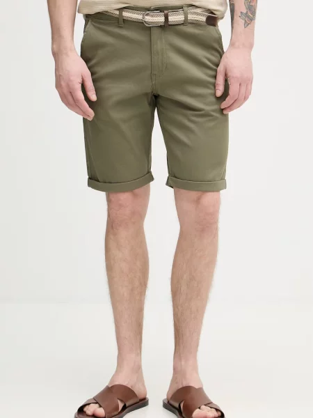 Lindbergh szorty z bawełną zielone
