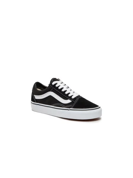 VANS Nízke tenisky Old Skool biela čierna