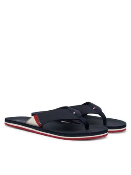 TOMMY HILFIGER Japanke mornarsko plava / crvena bijela
