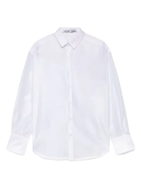 Przezroczysta tafta koszula Carven biała