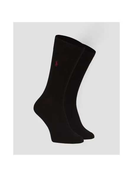 Șosete Pentru Bărbați Polo Ralph Lauren 2 Pack negru
