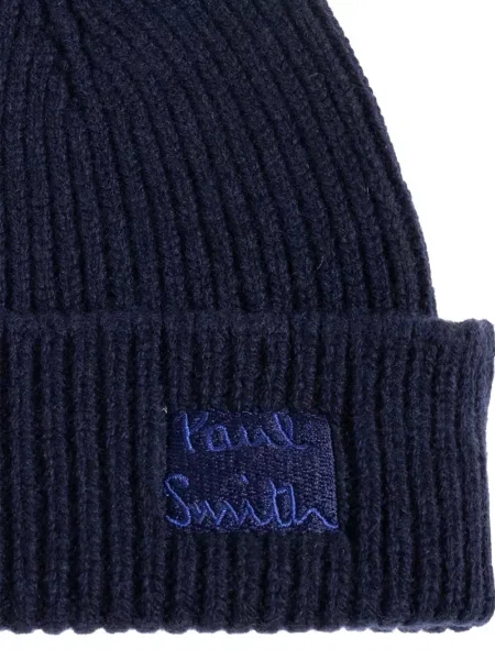 Căciulă Paul Smith cu broderie albastru
