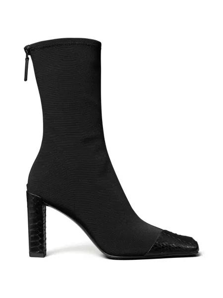 Șapcă Tory Burch asimetrică negru