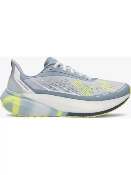 Buty do biegania Under Armour Velociti Distance jasnoszary żółty 40 szare