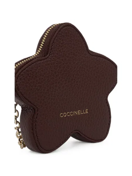 Colier Coccinelle din piele maro