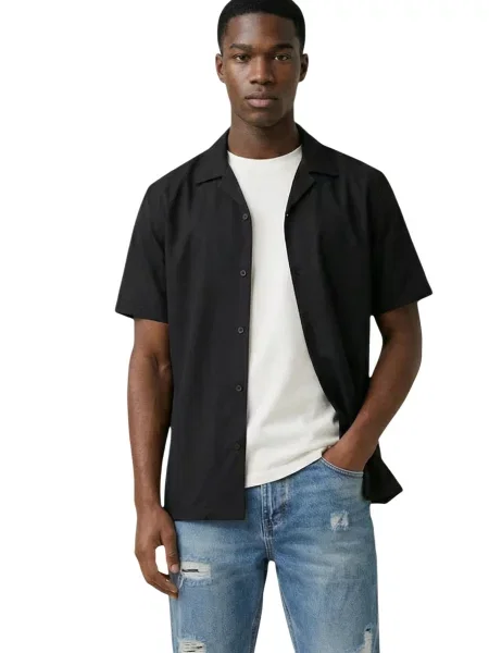 Košile Gianni Lupo černá