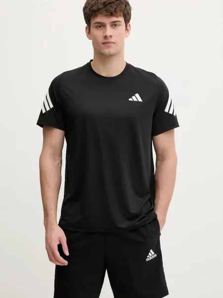 ADIDAS PERFORMANCE Tricou funcțional / alb negru