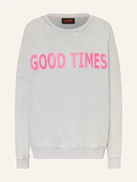 Miss Goodlife Mikiny Oversize / růžová šedá