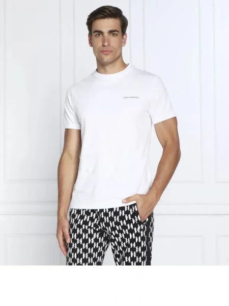 Karl Lagerfeld Tricou alb