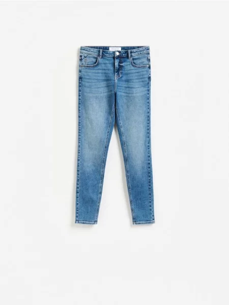 Reserved Blugi slim fit albastru