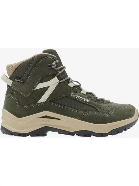 Buty trekkingowe Lowa Ventierra QC GORE-TEX zielony oliwkowy beżowy