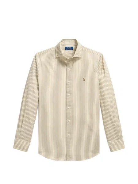 Καρό polo Polo Ralph Lauren με κέντημα πλεγμένο ροζ