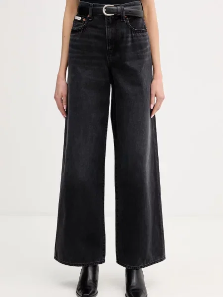 Džíny Calvin Klein Jeans černé