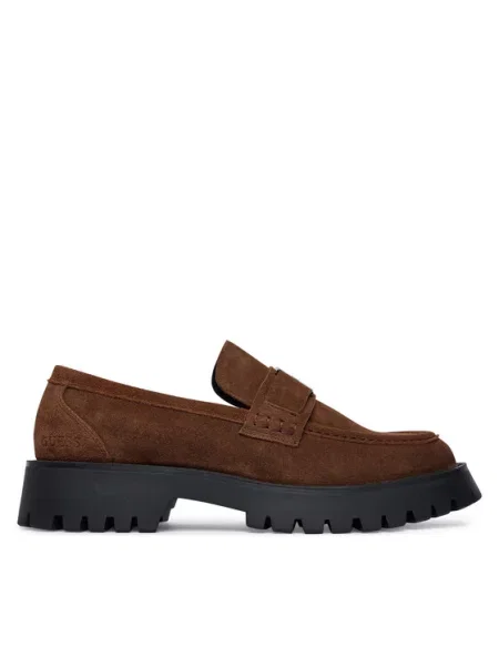 Pantofi loafer Guess maro