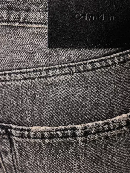 Tapered karcsúsított farmernadrág Calvin Klein szürke