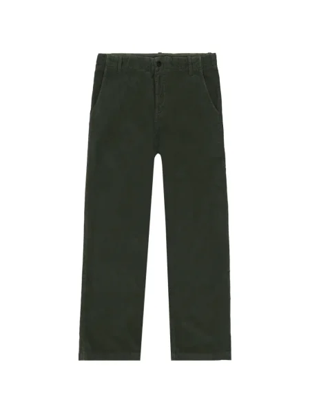 Pantaloni Fortela de catifea cord verde