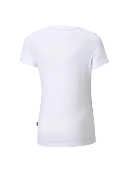 Koszulka dziecięca Puma Essential Logo biała