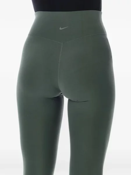 Φλοράλ μπλούζα Nike με απλικέ με ψηλή μέση μαύρο