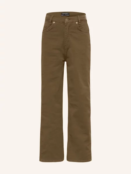 Blue Effect Chino Kalhoty Slim Fit tmavě hnědá modré