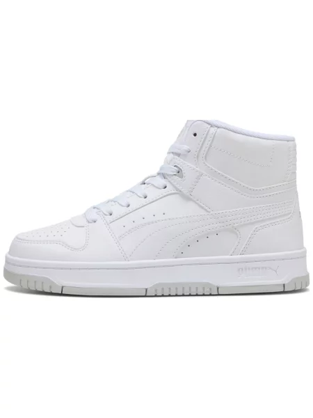 PUMA Pantofi sport Puma Rebound Slam Mid Jr' alb