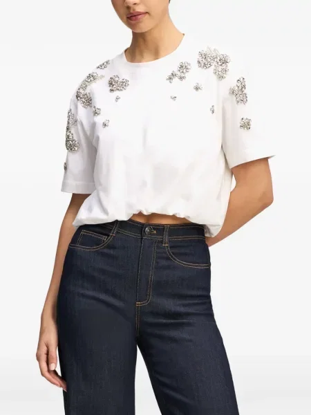 Tricou Cinq A Sept alb