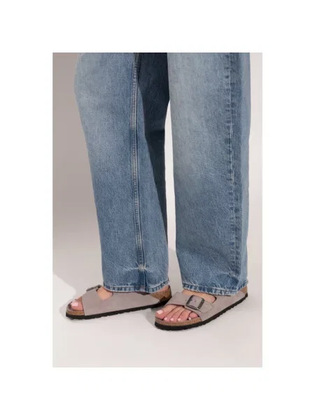 Sneakers Birkenstock Arizona Soft Footbed Suede Leather Unisex Faded Purple Tonal FB EUR 39 fioletowe