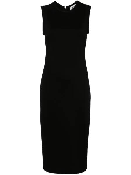 Sukienka midi Parosh do kolan garniturowa czarna