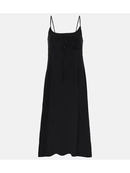 Rochie Simone Rocha cu funde de costum negru