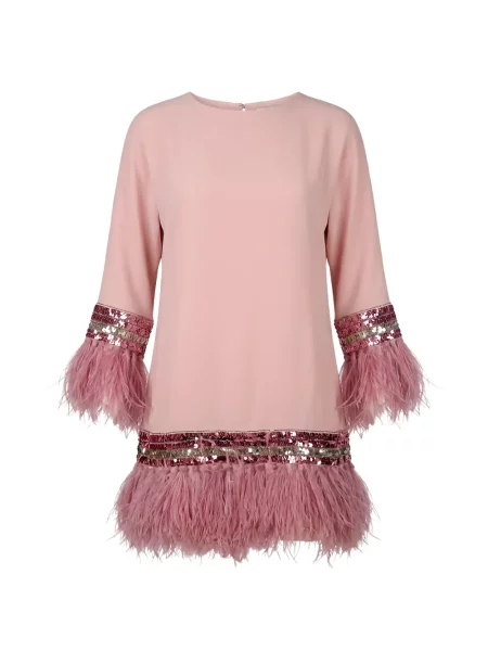 Rochie mini Valentino Garavani cu paiete roz