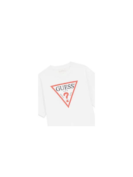 Guess Póló Relaxed Fit fehér