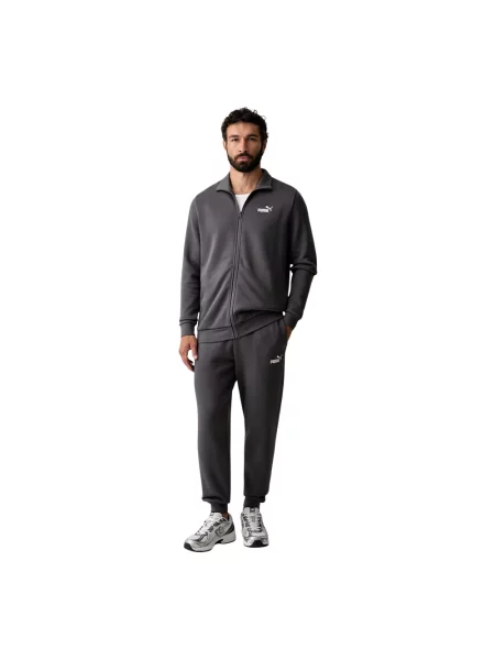 Puma komplet dresowy z bawełną szary