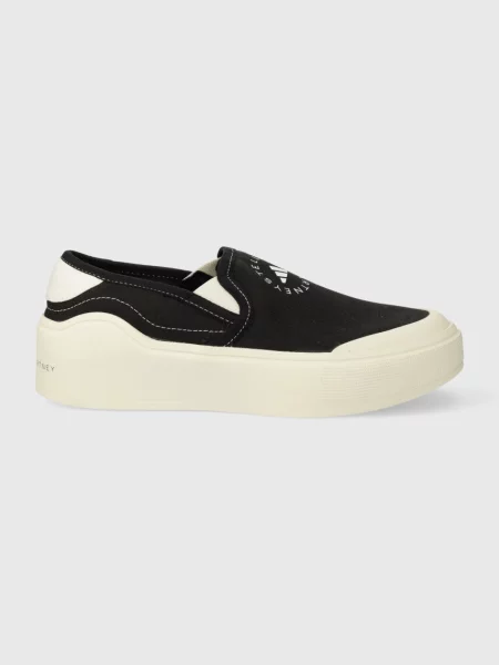 Ниски кецове adidas by Stella McCartney aSMC Court Slip On черно