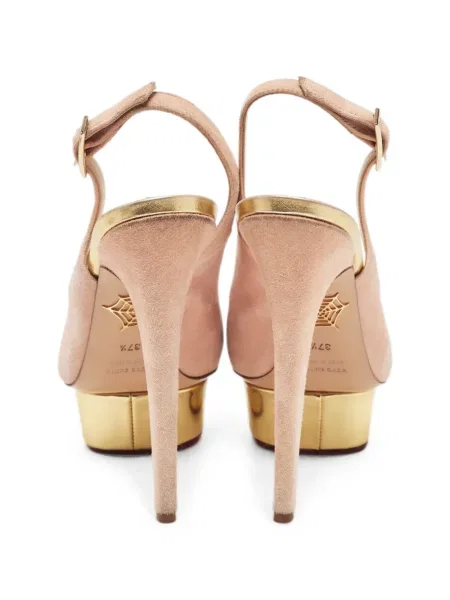 Pantofi cu toc Charlotte Olympia cu platformă