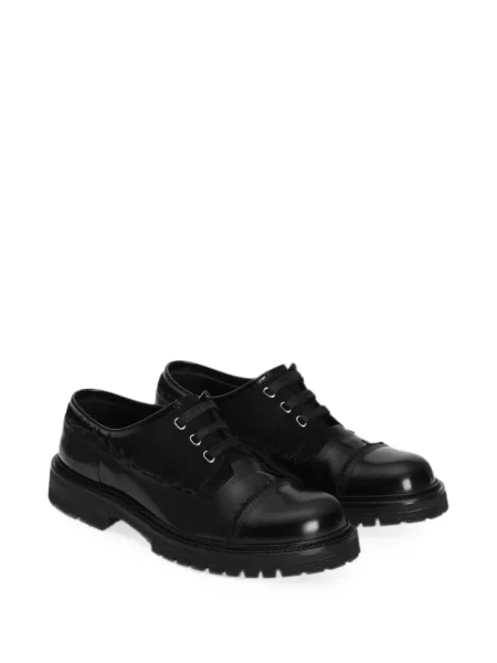 Šněrovací krajkový derby Dolce & Gabbana černý