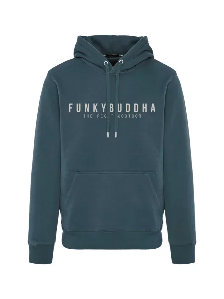 Funky Buddha Pulover petrol verde
