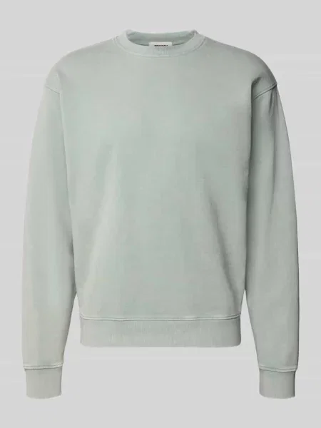 Bluza z czystej bawełny Drykorn zielona