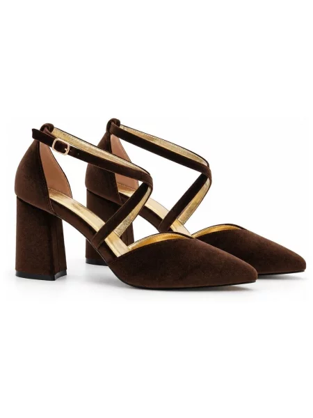 Pantofi Montevita maro